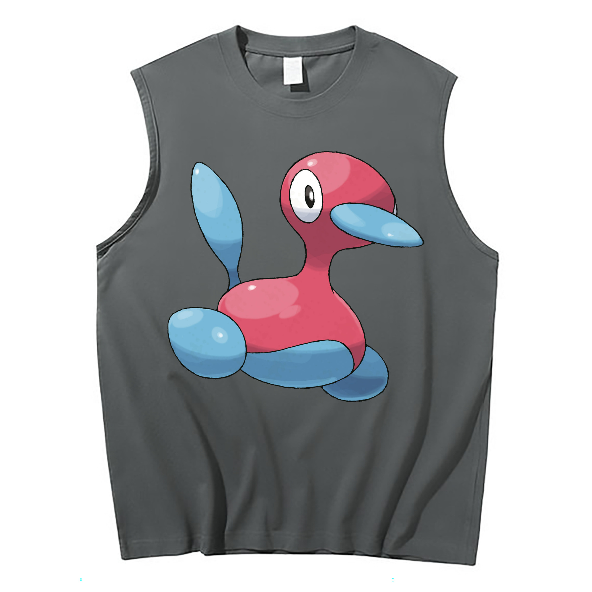 （画像用） ポケットモンスター Pokémon コットン100％タンクトップ（フロントプリント）